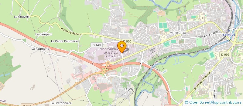 localisation de l'entreprise SARL GAM CARRELAGE à AGNEAUX
