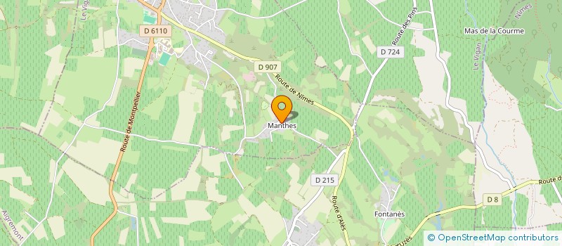 localisation de l'entreprise SARL GAMAE  LEDIGNAN