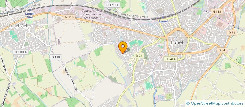 localisation de l'entreprise SARL GAMAX à LUNEL