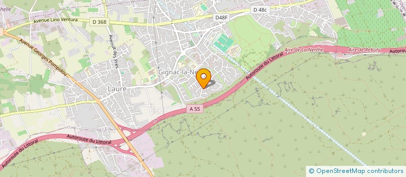 localisation de l'entreprise SARL GAMBINO FRERES à GIGNAC-LA-NERTHE