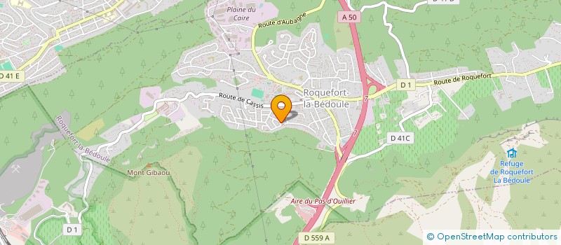 localisation de l'entreprise SARL GAMEIRO  ROQUEFORT-LA-BEDOULE