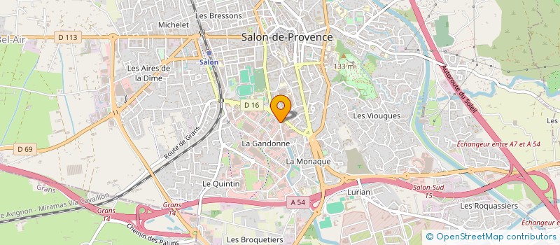 localisation de l'entreprise SARL GAMOD à SALON-DE-PROVENCE