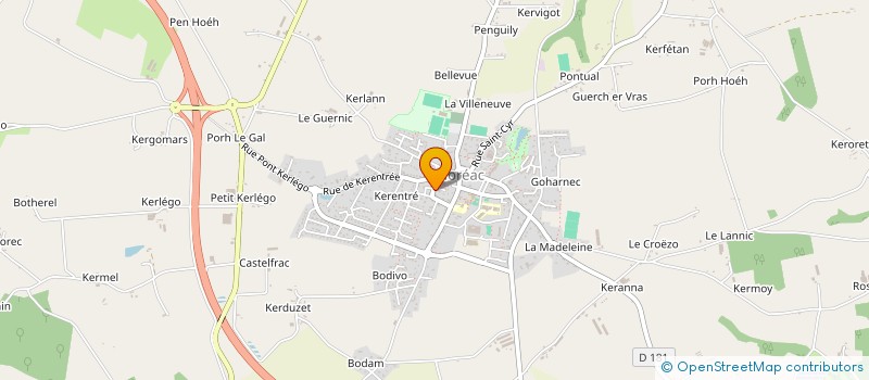 localisation de l'entreprise SARL GAMZE  LOCMINE