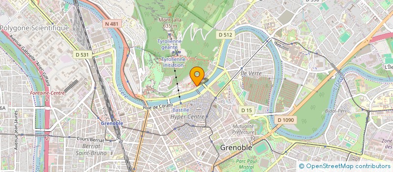 localisation de l'entreprise SARL GANGI FRERES à GRENOBLE