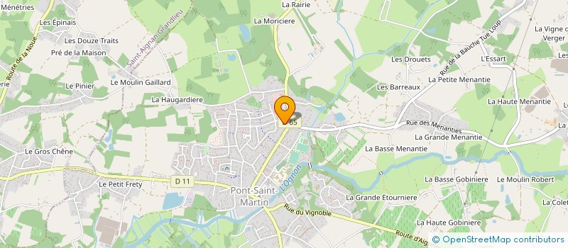 localisation de l'entreprise SARL GAPAIN à PONT-SAINT-MARTIN