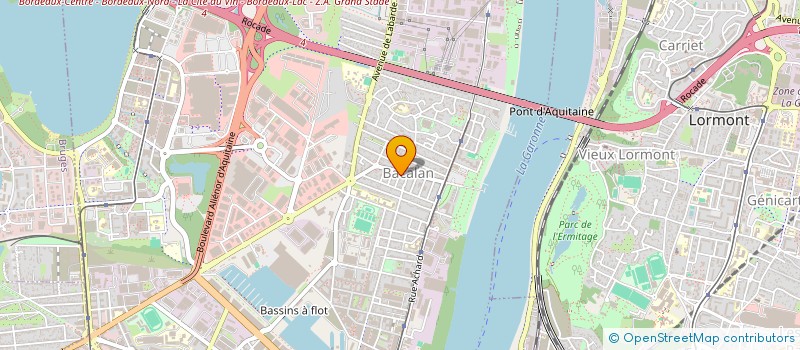 localisation de l'entreprise SARL GAPE à BORDEAUX