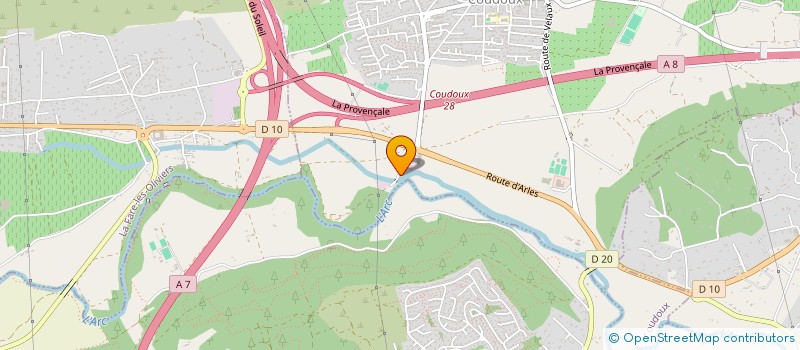 localisation de l'entreprise SARL GARAGE BOYER  COUDOUX