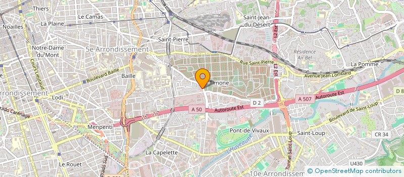 localisation de l'entreprise SARL GARAGE BRIFFAUT à MARSEILLE
