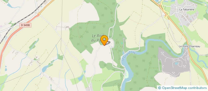 localisation de l'entreprise SARL GARAGE DANIEL BOSSARD  SAINTE-CECILE