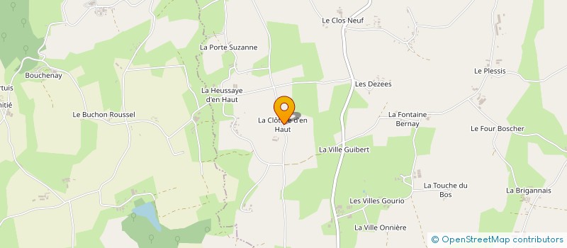 localisation de l'entreprise SARL GARAGE DE LA CLOTURE à LE MENE