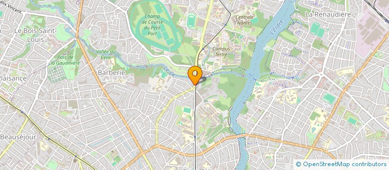 localisation de l'entreprise SARL GARAGE DE LA MORRHONNIERE  BESNE