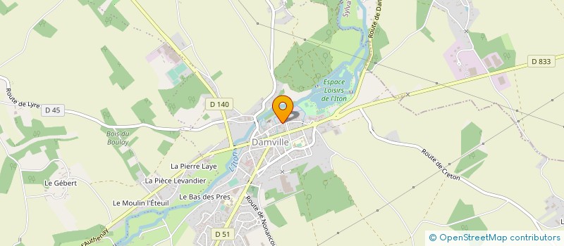 localisation de l'entreprise SARL GARAGE DE LA POSTE à MESNILS-SUR-ITON