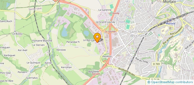 localisation de l'entreprise SARL GARAGE DE LA ZONE à SAINT-MARTIN-DES-CHAMPS