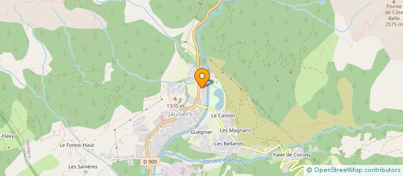 localisation de l'entreprise SARL GARAGE DE RESTEFOND à JAUSIERS