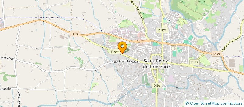 localisation de l'entreprise SARL GARAGE DOURGUIN  CHATEAURENARD