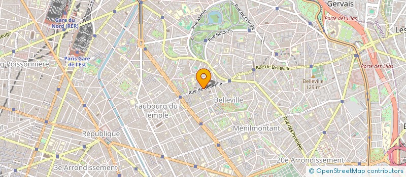 localisation de l'entreprise SARL GARAGE DU CENTRE à PARIS