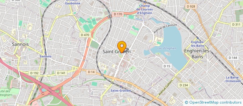 localisation de l'entreprise SARL GARAGE DU CENTRE à SAINT-GRATIEN