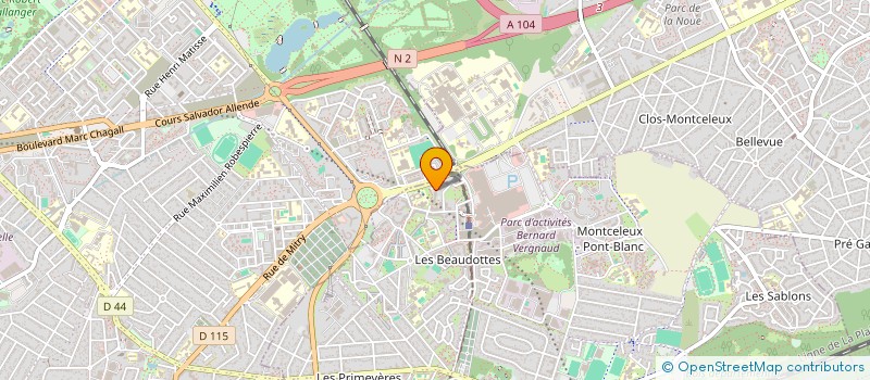 localisation de l'entreprise SARL GARAGE DZ&H à SEVRAN