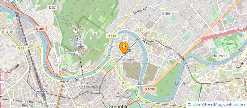 localisation de l'entreprise SARL GARAGE EUROPA à GRENOBLE