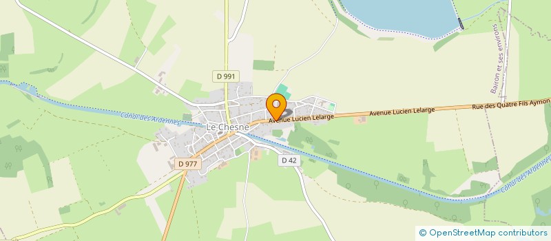 localisation de l'entreprise SARL GARAGE GUILLON à BAIRON ET SES ENVIRONS