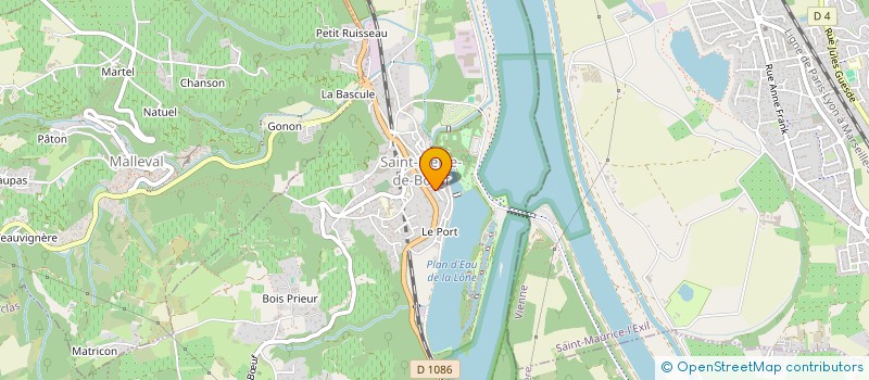 localisation de l'entreprise SARL GARAGE LA ROCHETTE à SAINT-PIERRE-DE-BOEUF
