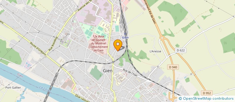 localisation de l'entreprise SARL GARAGE LAIZEAU à GIEN