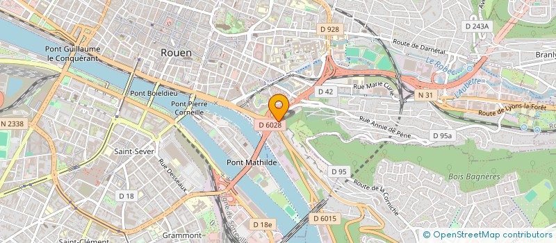 localisation de l'entreprise SARL GARAGE LHERMITTE à ROUEN