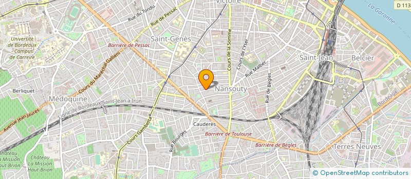 localisation de l'entreprise SARL GARAGE MARMANDE à BORDEAUX