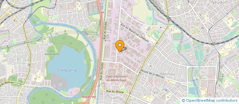 localisation de l'entreprise SARL GARAGE NOUR à STRASBOURG