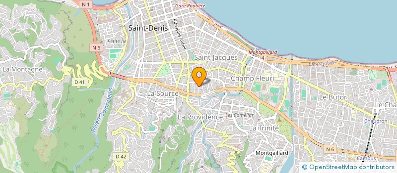 localisation de l'entreprise SARL GARAGE ONIA à SAINT-DENIS