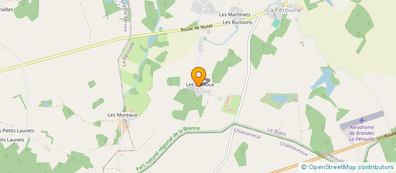 localisation de l'entreprise SARL GARAGE PHILIPPE à LA PEROUILLE