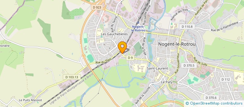 localisation de l'entreprise SARL GARAGE PICHARD à NOGENT-LE-ROTROU