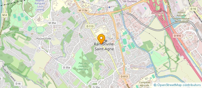 localisation de l'entreprise SARL GARAGE TCHUMAK SERGE à TOULOUSE