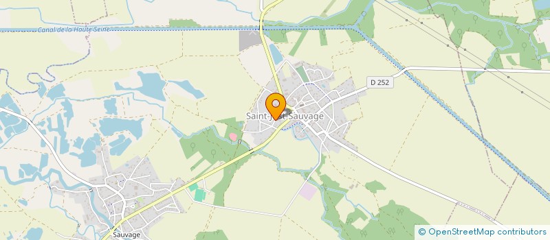 localisation de l'entreprise SARL GARAGE VERSEAU LUC  SAINT-JUST-SAUVAGE