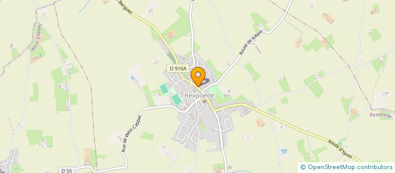 localisation de l'entreprise SARL GARAGES DES POLDERS  REXPOEDE