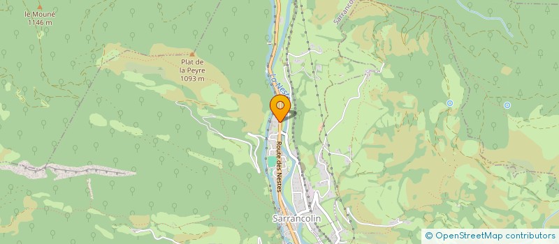 localisation de l'entreprise SARL GARCIA  SARRANCOLIN