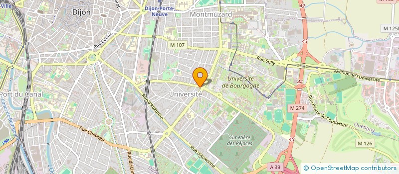 localisation de l'entreprise SARL GARCIA à DIJON