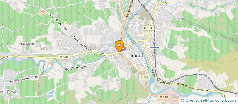 localisation de l'entreprise SARL GARCIA à LIMOUX