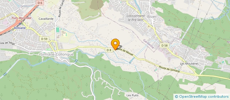 localisation de l'entreprise SARL GARDANNE FORAGES à SIMIANE-COLLONGUE