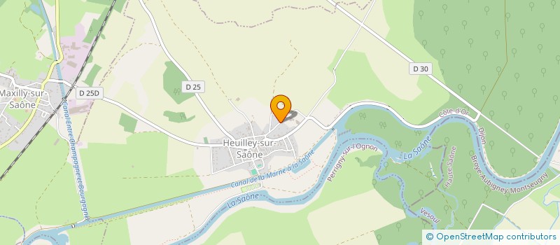 localisation de l'entreprise SARL GARDE ANGELIQUE  HEUILLEY-SUR-SAONE