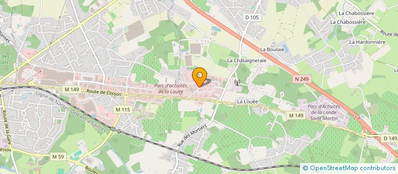 localisation de l'entreprise SARL GARDIN à HAUTE-GOULAINE