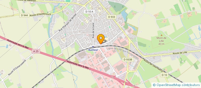 localisation de l'entreprise SARL GARE A LA CAVE à BAILLEUL