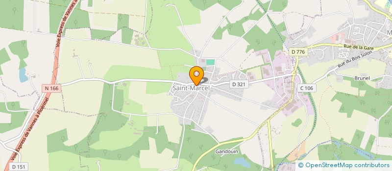 localisation de l'entreprise SARL GAREL-ALLANIC à SAINT-MARCEL