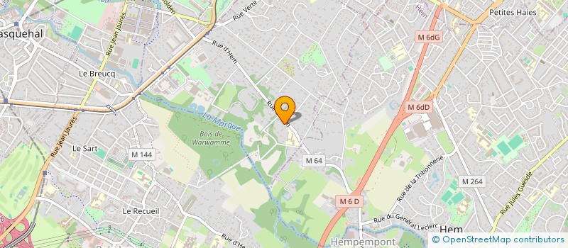 localisation de l'entreprise SARL GAREO à CROIX