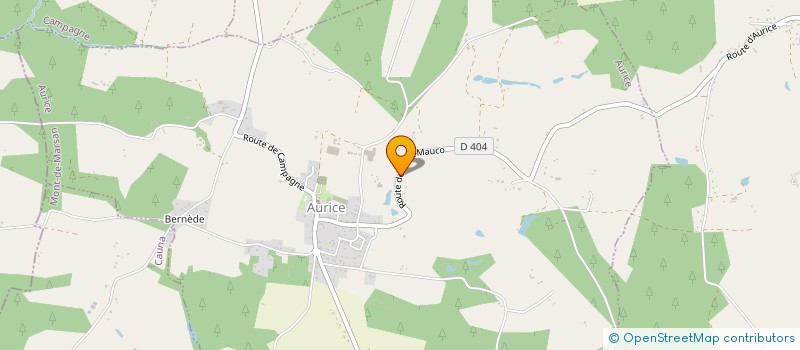 localisation de l'entreprise SARL GARILLON  AURICE