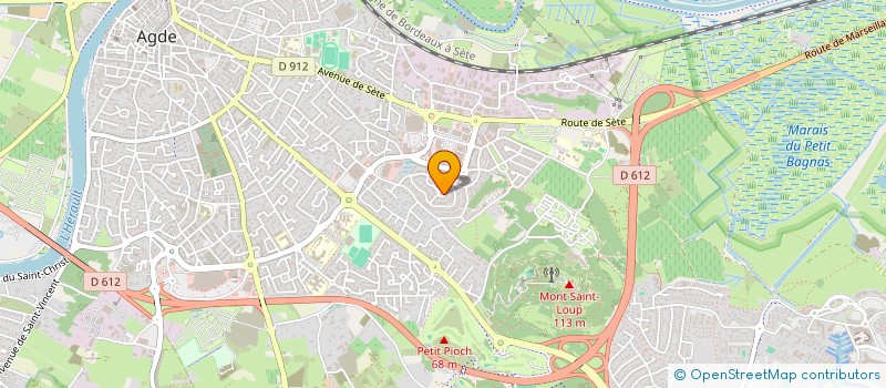 localisation de l'entreprise SARL GARNIER à AGDE