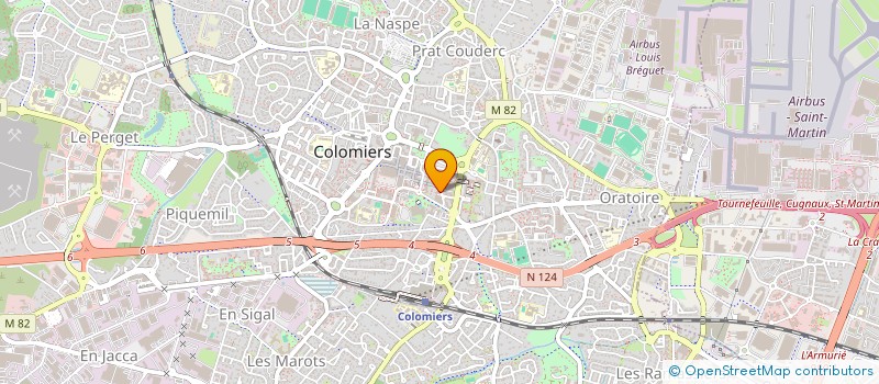 localisation de l'entreprise SARL GARNIER  COLOMIERS