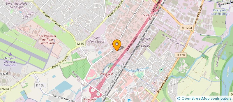 localisation de l'entreprise SARL GARONNE à TOULOUSE