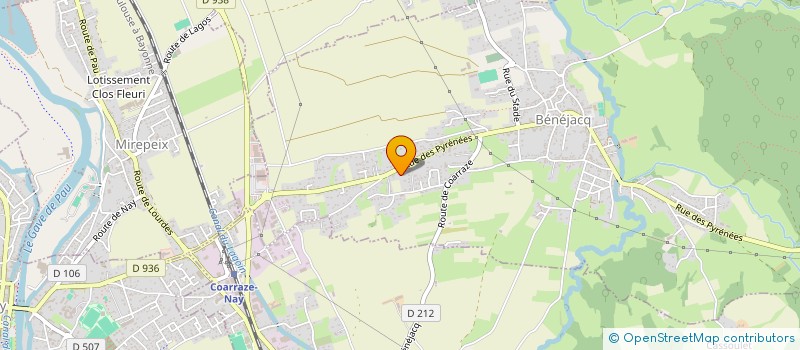 localisation de l'entreprise SARL GARROS à BENEJACQ