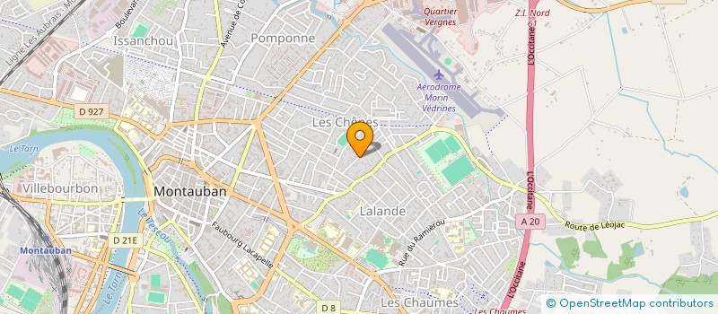 localisation de l'entreprise SARL GARY  MONTAUBAN